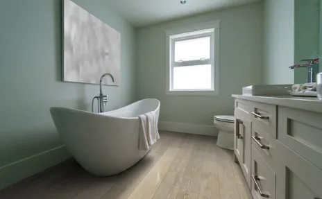 Stinson Invincible H2O Luxury Vinyl in bathroom